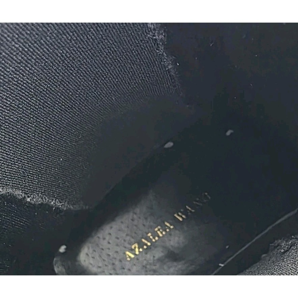 Azalea Wang Ghosted Flatform Chelsea Boots 8.5 Black Green Platform Chunky Lug - Picture 8 of 8